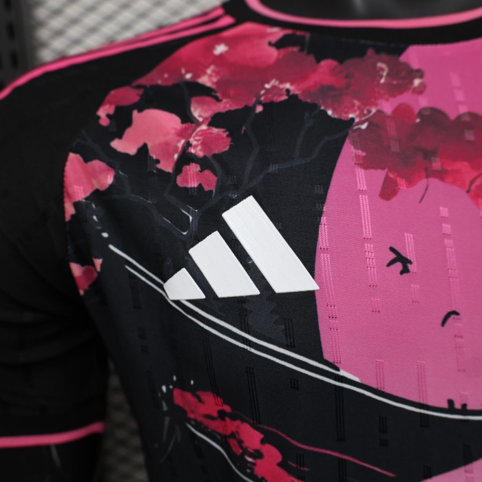 Player Version Japan 2024 Pink/Black Special Version Soccer Jersey Football Shirt