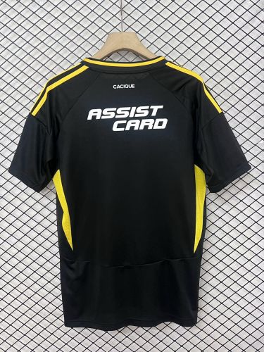 Fan Version 2025-2026 Colo-Colo Away Black Soccer Jersey Football Shirt