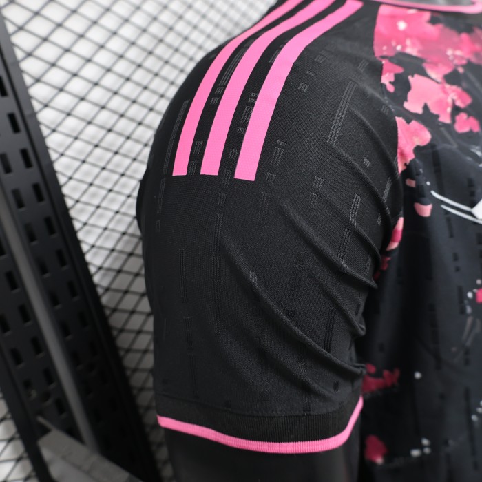 Player Version Japan 2024 Pink/Black Special Version Soccer Jersey Football Shirt