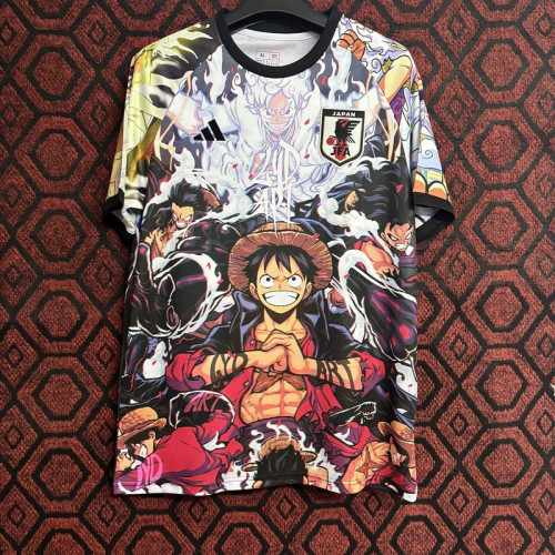 Fan Version Japan 2024 Comic Soccer Jersey Football Shirt