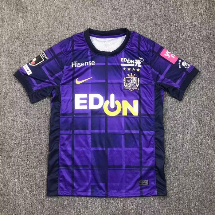 Fans Version 2025-2026 Sanfrecce Hiroshima Home Soccer Jersey