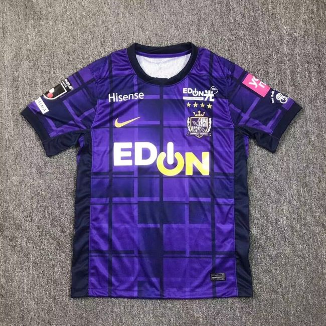 Fans Version 2025-2026 Sanfrecce Hiroshima Home Soccer Jersey