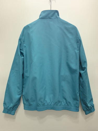England Green Trench Coat Soccer Reversible Windbreaker Jacket