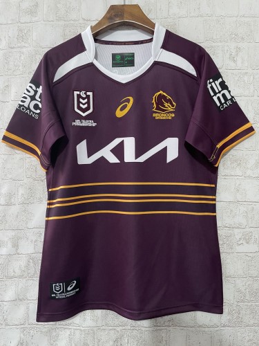 2025 Brisbane Broncos Home Rugby Jersey