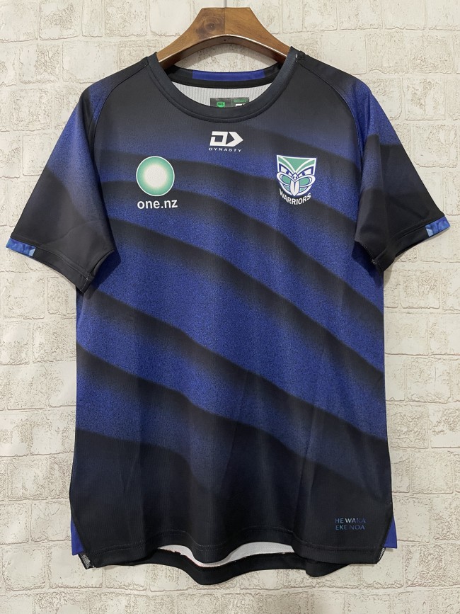 2025 New Zealand Warriors Blue/Black Rugby Jersey