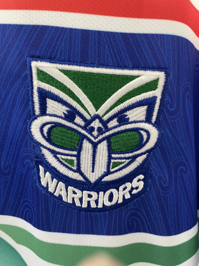 2025 New Zealand Warriors Away White Rugby Jersey