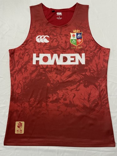 2025 British Irish Lions Red Rugby Vest