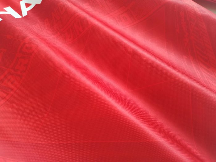 Retro Jersey Long Sleeve 1994-1996 Manchester United Home Soccer Jersey Vintage Football Shirt