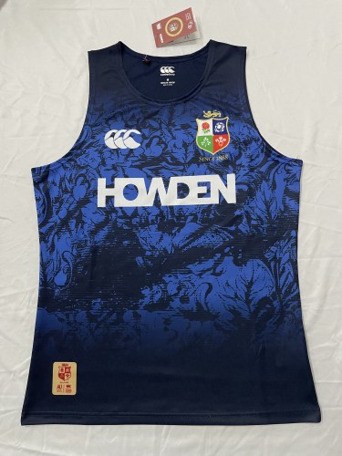 2025 British Irish Lions Blue Rugby Vest