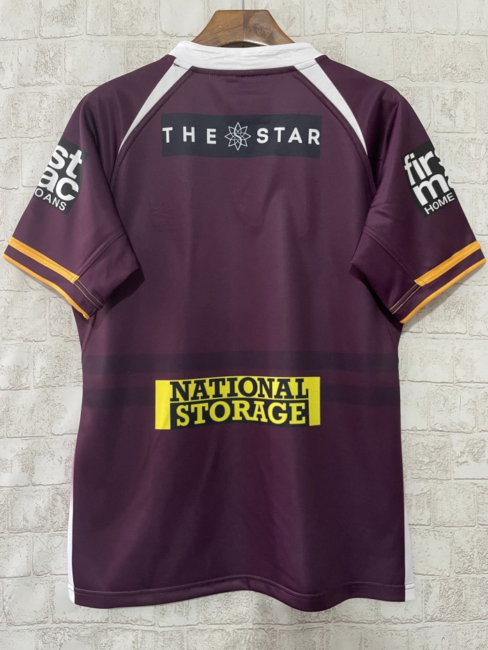 2025 Brisbane Broncos Home Rugby Jersey