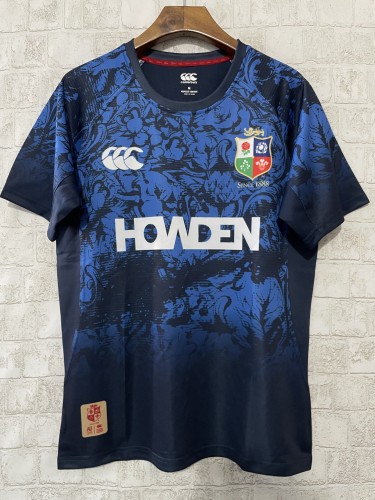 2025 British Irish Lions Blue Rugby Training Jersey