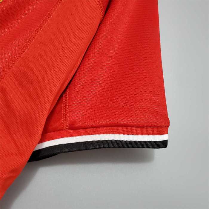 Retro Jersey 2000-2002 Manchester United Home Soccer Jersey Vintage Football Shirt