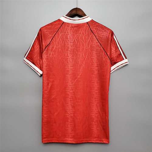 Retro Jersey 1991-1992 Manchester United Home Soccer Jersey Vintage Football Shirt