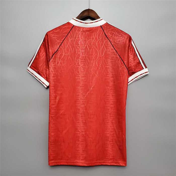Retro Jersey 1991-1992 Manchester United Home Soccer Jersey Vintage Football Shirt