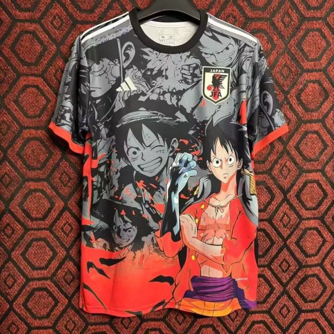 Fan Version Japan 2024 Comic Soccer Jersey Football Shirt
