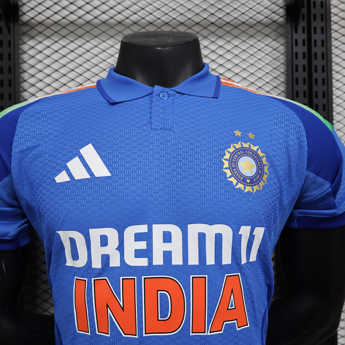 Player Version 2025 India Home Soccer Jersey Football Shirt