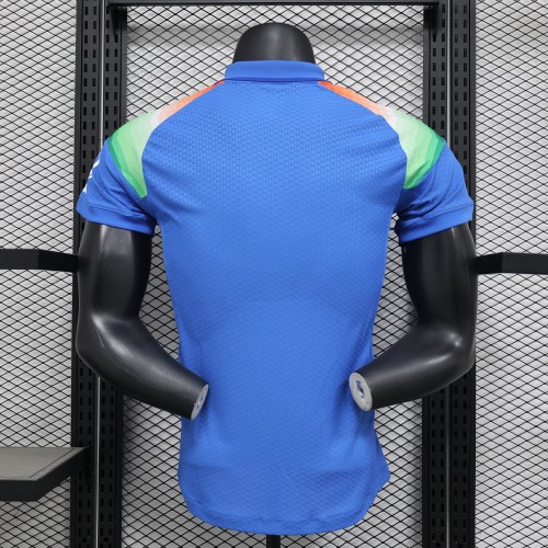 Player Version 2025 India Home Soccer Jersey Football Shirt
