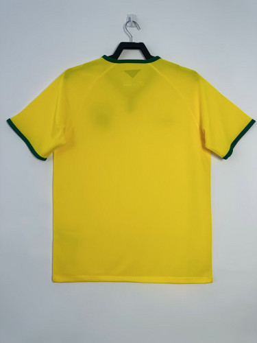 Retro Jersey 2014 Brazil Home Soccer Jersey Vintage Brasil Camisetas de Futbol