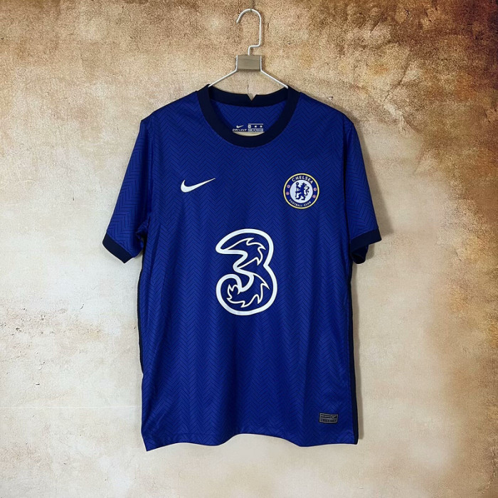 Retro Jersey 2020-2021 Chelsea Home Soccer Jersey Blue Vintage Football Shirt