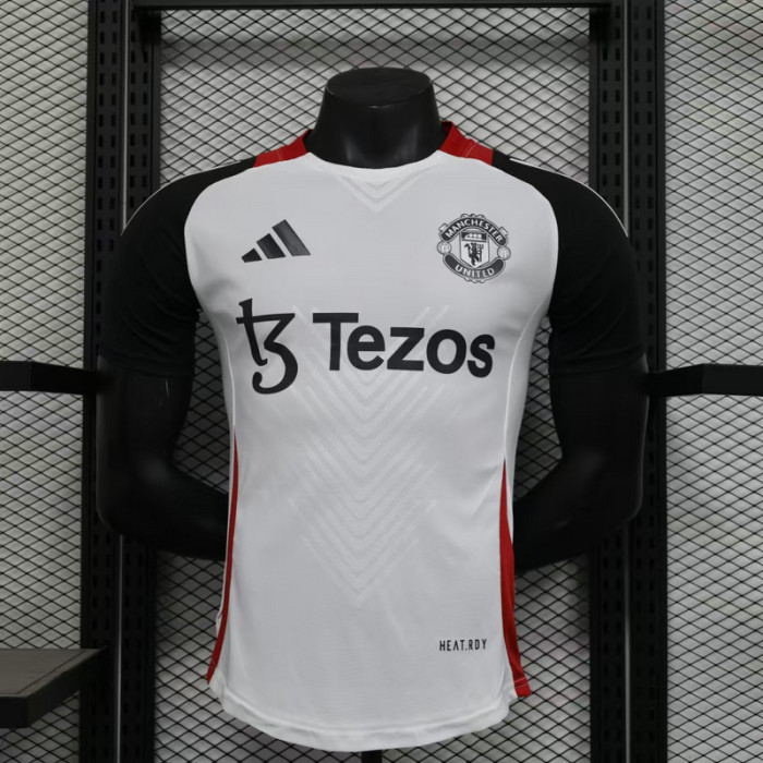 Player Version 2025 Manchester United Red Special Edition Soccer Jersey Man United Red Football Shirt