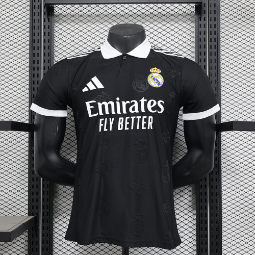 Player Version 2025-2026 Real Madrid Blue Special Edition Soccer Jersey Real Football Shirt