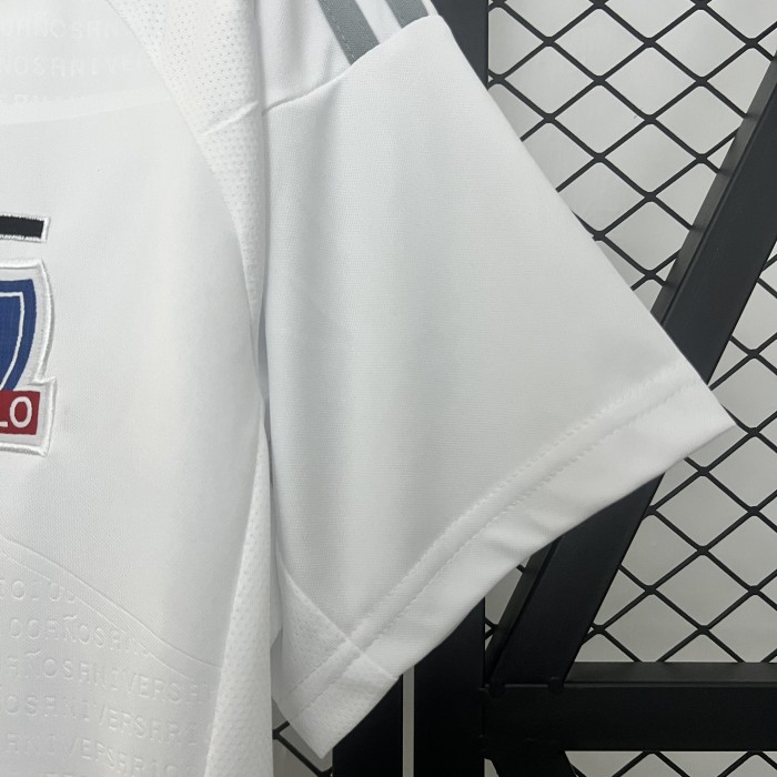 Fan Version 2025-2026 Colo-Colo Home Soccer Jersey Football Shirt