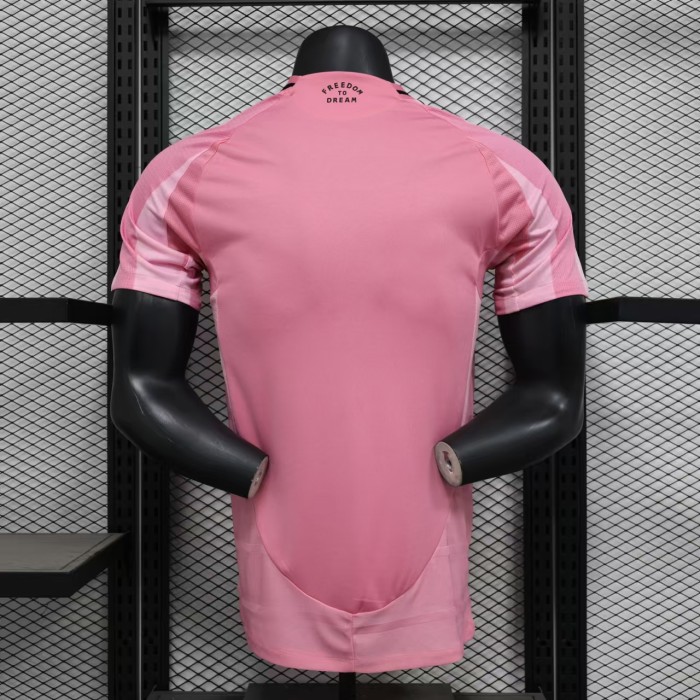 Player Version 2025-2026 Inter Miami Home Soccer Jersey Football Shirt