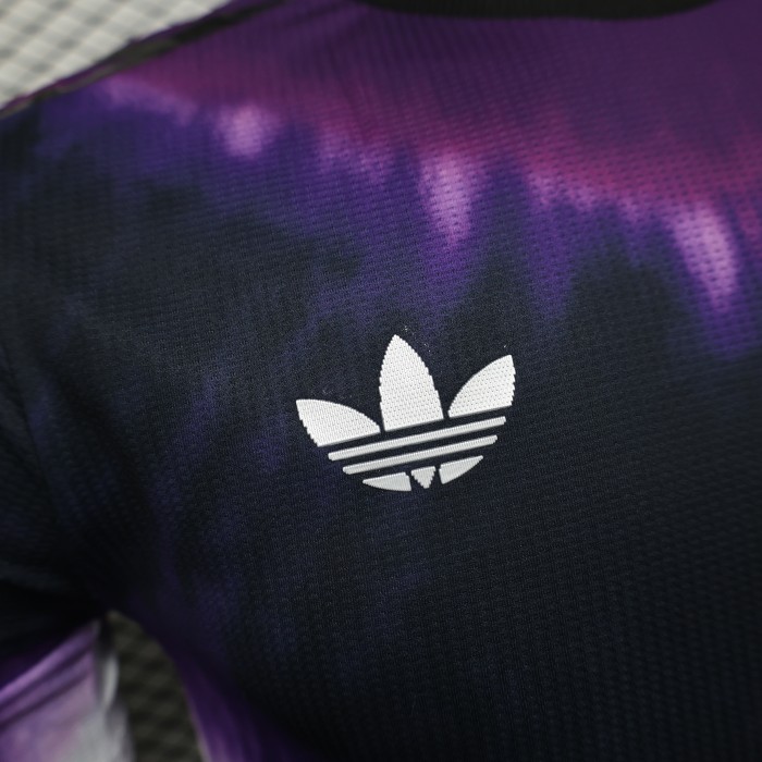Player Version 2025-2026 Real Madrid Purple/White Special Edition Soccer Jersey Real Football Shirt