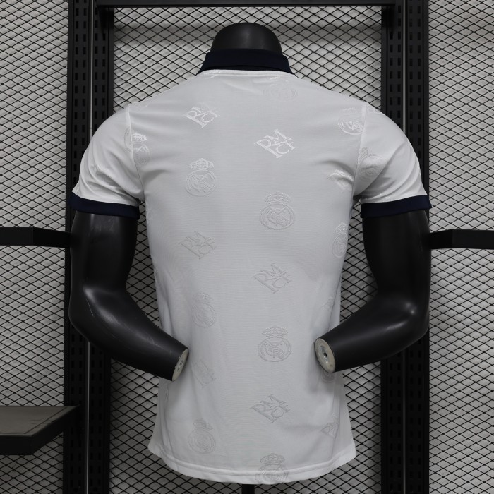 Player Version 2025-2026 Real Madrid White Special Edition Soccer Jersey Real Football Shirt