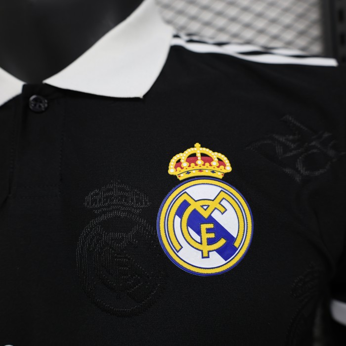 Player Version 2025-2026 Real Madrid Blue Special Edition Soccer Jersey Real Football Shirt