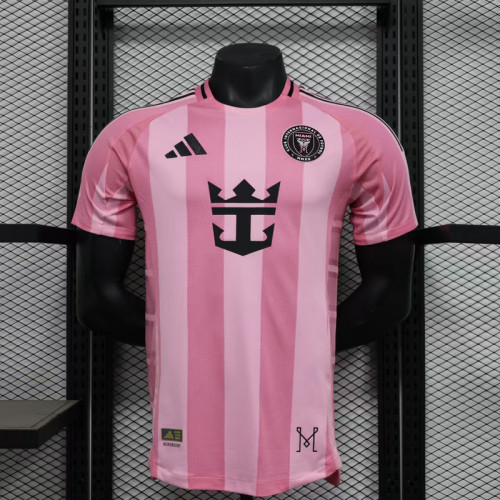 Player Version 2025-2026 Inter Miami Home Soccer Jersey Football Shirt