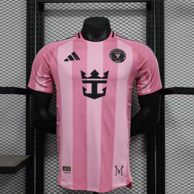Player Version 2025-2026 Inter Miami Home Soccer Jersey Football Shirt