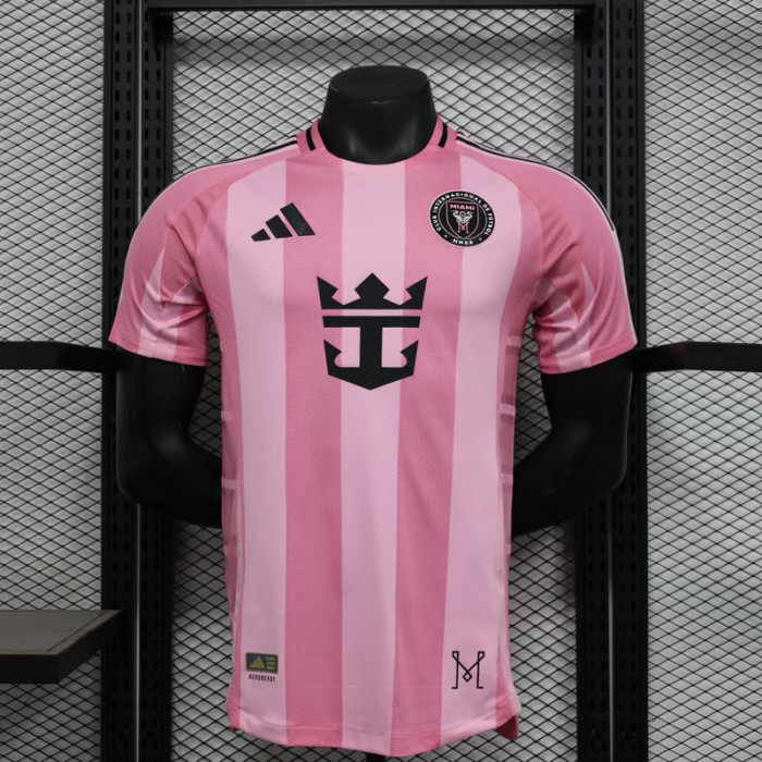 Player Version 2025-2026 Inter Miami Home Soccer Jersey Football Shirt