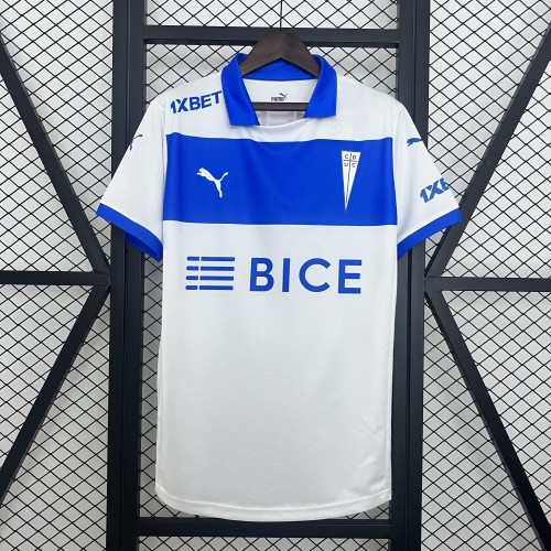 Fan Version 2024-2025 Catholic University White Special Edition Soccer Jersey Universidad Catolica Football Shirt