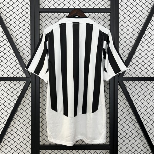 Retro Jersey 2003-2004 Juventus Home Soccer Jersey Vintage Football Shirt