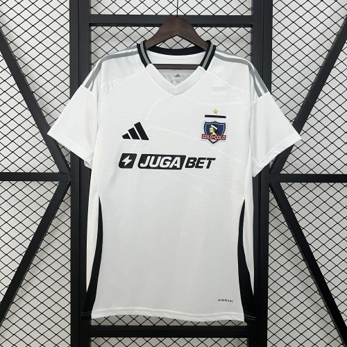 Fan Version 2025-2026 Colo-Colo Home Soccer Jersey Football Shirt