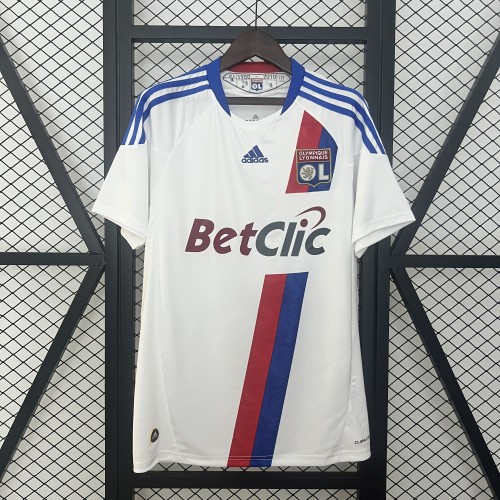Retro Jersey 2010-2011 Lyon Home Soccer Jersey Vintage Football Shirt