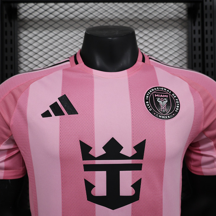 Player Version 2025-2026 Inter Miami Home Soccer Jersey Football Shirt