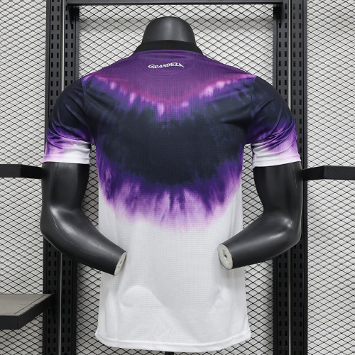 Player Version 2025-2026 Real Madrid Purple/White Special Edition Soccer Jersey Real Football Shirt
