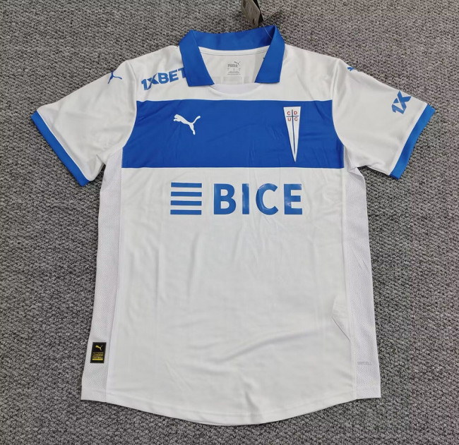 Fan Version 2025-2026 Catholic University Home Soccer Jersey Universidad Catolica Football Shirt