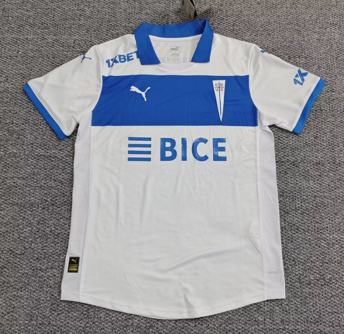 Fan Version 2025-2026 Catholic University Home Soccer Jersey Universidad Catolica Football Shirt