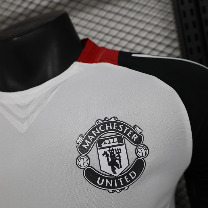 Player Version 2025 Manchester United Red Special Edition Soccer Jersey Man United Red Football Shirt