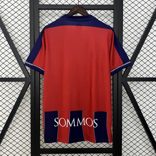 Fans Version 2024-2025 Huesca Home Soccer Jersey Football Shirt