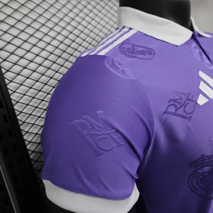 Player Version 2025-2026 Real Madrid Purple Special Edition Soccer Jersey Real Football Shirt