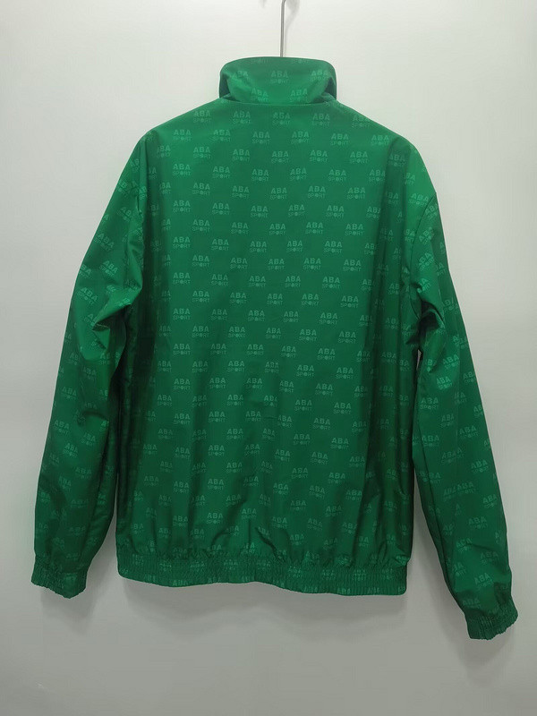 Retro 1995 Mexico Trench Coat Soccer Reversible Windbreaker Jacket