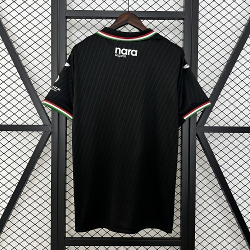 Fans Version 2024-2025 Leganes Third Away Black Soccer Jersey Leganés Football Shirt