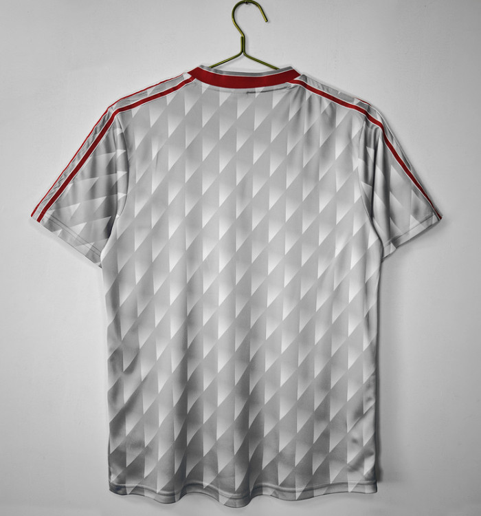 Retro Jersey 1989-1991 Liverpool Away Soccer Jersey Vintage Football Shirt
