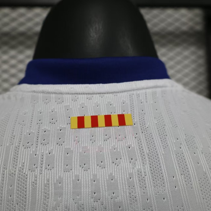 Barca Camisetas de Futbol Player Version 2025-2026 Barcelona White Special Edition Soccer Jersey