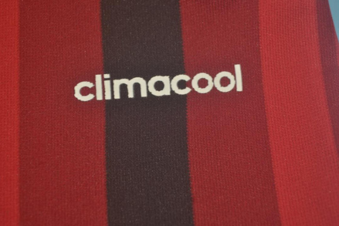 with Serie A+Trophy 7 Patch Retro Jersey 2014-2015 AC Milan Home Soccer Jersey Vintage Football Shirt