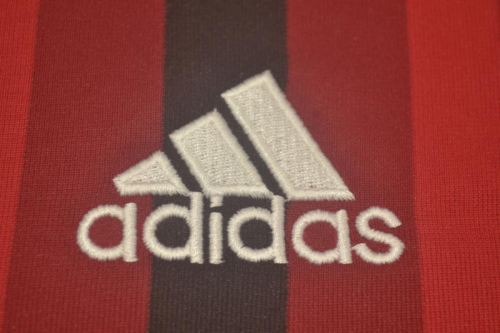 with Serie A+Trophy 7 Patch Retro Jersey 2014-2015 AC Milan Home Soccer Jersey Vintage Football Shirt